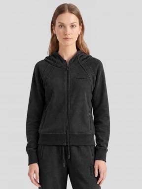 Fundango Coreline Full-Zip Sweater damen kapuzenpullover Schwarz 1