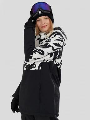 Fundango Birch ECO Logo Anorak damen anorak Schwarz 1