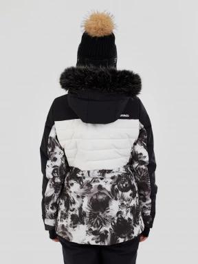 Fundango Salina Padded Jacket damen gesteppt skijacke weiß 3