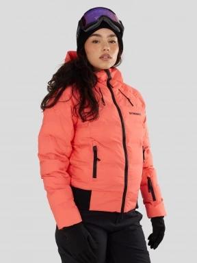 Fundango Zina Padded Jacket damen gesteppt skijacke rosa 1