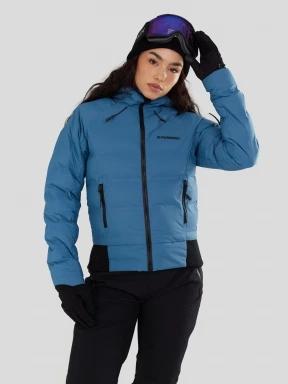 Fundango Zina Padded Jacket damen gesteppt skijacke blau 1