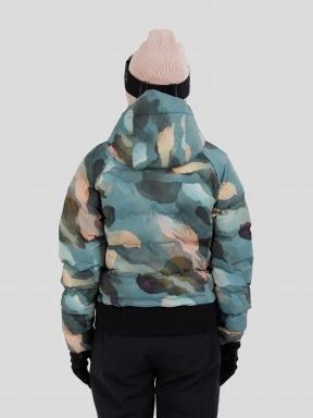 Fundango Zina Padded Jacket damen gesteppt skijacke grün 3