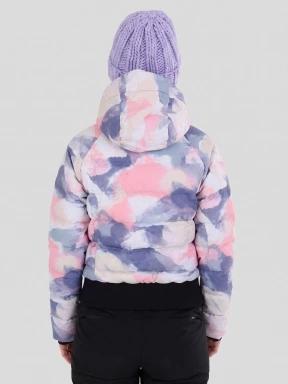 Fundango Zina Padded Jacket damen gesteppt skijacke rosa 3