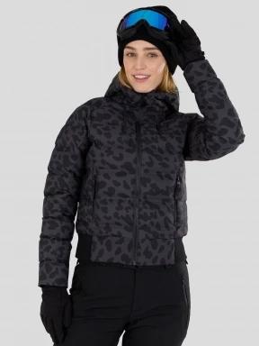 Fundango Zina Padded Jacket damen gesteppt skijacke grau 1