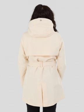 Fundango Regina III Waterproof Trench Jacket damen regenmantel sand 3