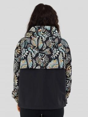 Fundango Cecil Windbreaker Jacket damen windjacke Schwarz 3