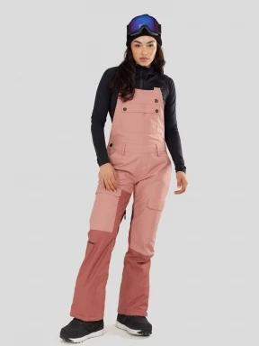 Fundango Sakura ECO Bib Pants damen skioveralls rosa 1