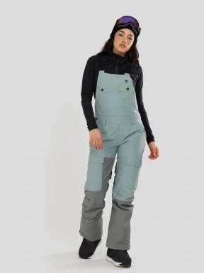 Fundango Sakura ECO Bib Pants damen skioveralls grün 1