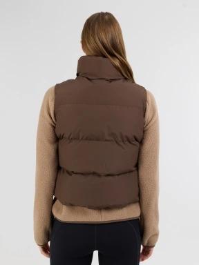 Fundango Keira Padded Vest damen westen braun 3