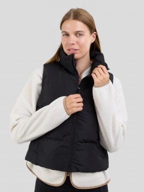 Fundango Keira Padded Vest damen westen Schwarz 1