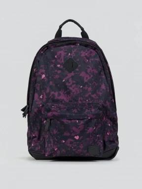 Fundango Plain Backpack damen rucksack lila 1