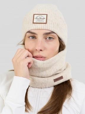 Fundango Grace Beanie damen strickmütze Schwarz 1
