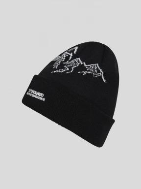 Fundango Hill Beanie strickmütze Schwarz 1