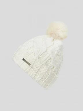 Fundango Renna II Beanie damen strickmütze weiß 1