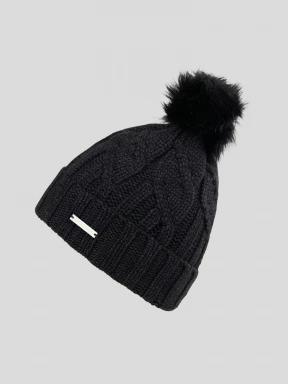 Fundango Renna II Beanie damen strickmütze Schwarz 1