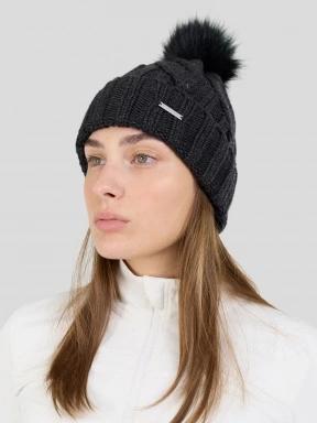 Fundango Renna II Beanie damen strickmütze Schwarz 3