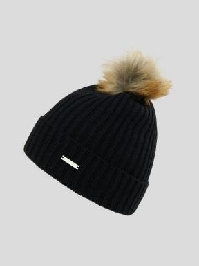 Fundango Merna II Beanie  damen strickmütze Schwarz 1