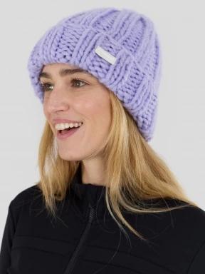 Fundango Astrid Beanie strickmütze lila 3