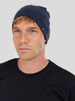 Fundango Taupo Merino Beanie herren strickmütze dunkelblau 3