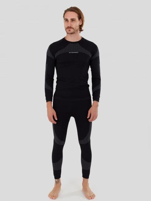 Fundango Seamless Baselayer Set herren baselayer-set Schwarz 2