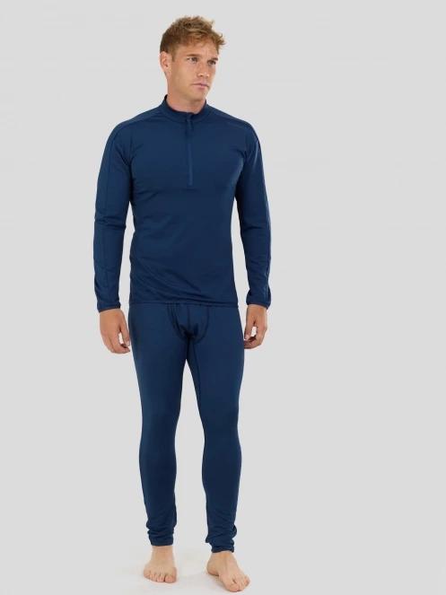 Fundango Novak Baselayer Top herren funktionsshirt dunkelblau 4