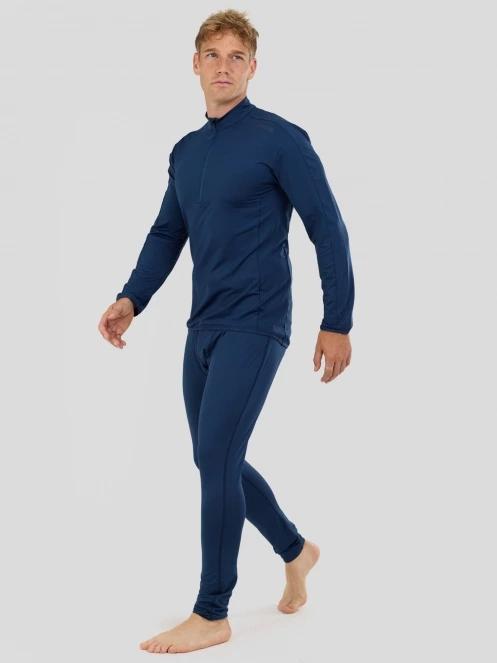 Fundango Novak Baselayer Top herren funktionsshirt dunkelblau 5