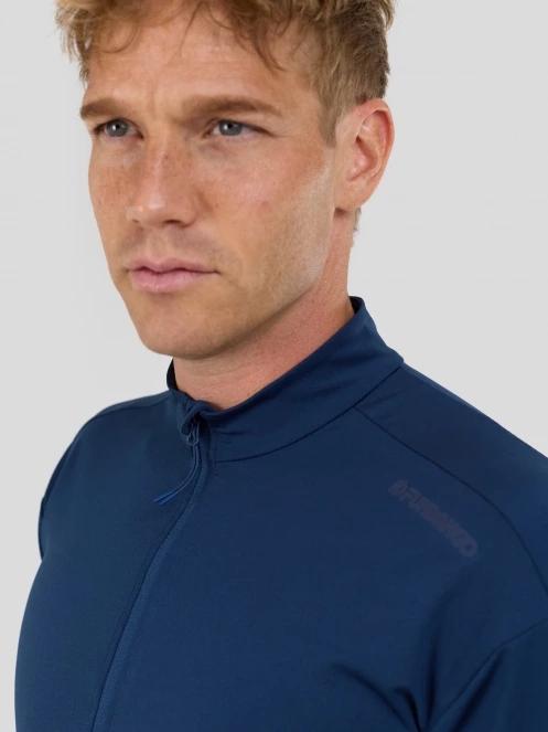 Fundango Novak Baselayer Top herren funktionsshirt dunkelblau 6