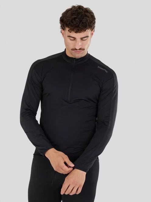 Fundango Novak Baselayer Top herren funktionsshirt Schwarz 6