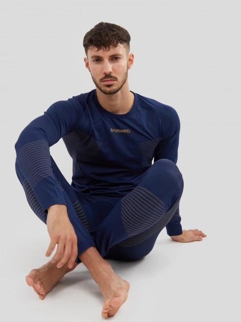 Fundango Seamless Baselayer Set herren baselayer-set dunkelblau 7
