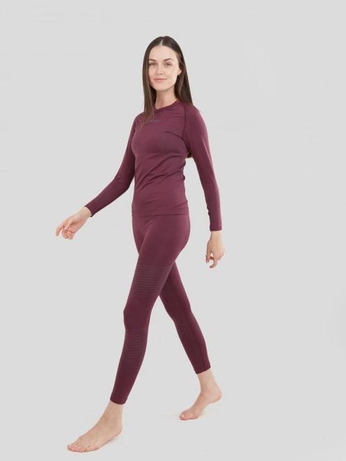 Fundango Seamless Baselayer Set damen baselayer-set lila 5