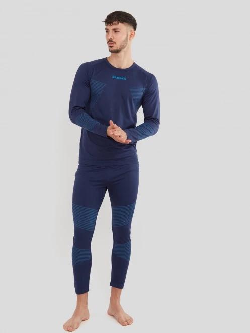 Fundango Seamless Baselayer Set herren baselayer-set dunkelblau 2