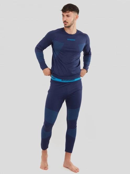 Fundango Seamless Baselayer Set herren baselayer-set dunkelblau 4