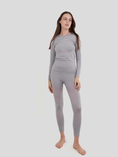 Fundango Seamless Baselayer Set damen baselayer-set grau 4
