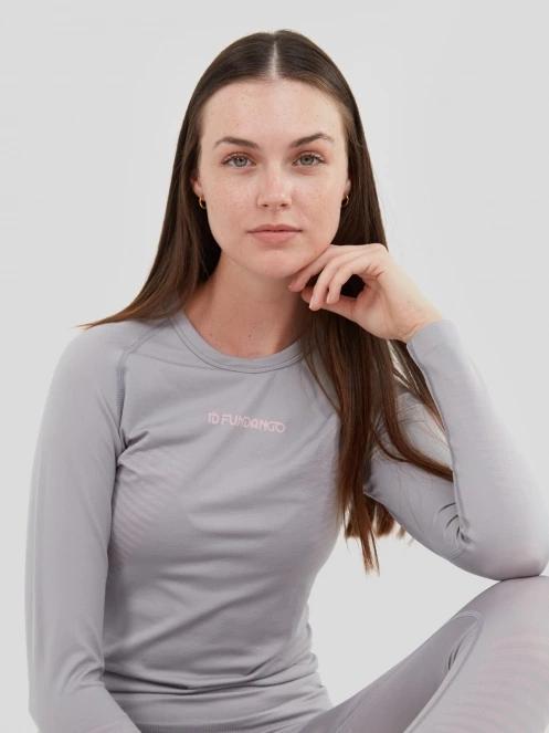 Fundango Seamless Baselayer Set damen baselayer-set grau 8