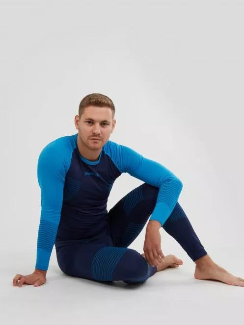Fundango Seamless Baselayer Set herren baselayer-set blau 4
