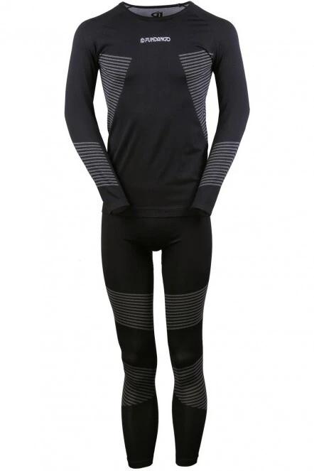 Fundango Seamless Baselayer Set herren baselayer-set Schwarz 6