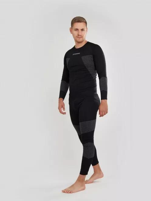 Fundango Seamless Baselayer Set herren baselayer-set Schwarz 4