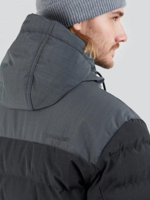 Fundango Passat Padded Jacket herren gesteppt übergangsjacke Schwarz 6