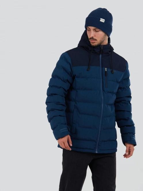 Fundango Passat Padded Jacket herren gesteppt übergangsjacke blau 5