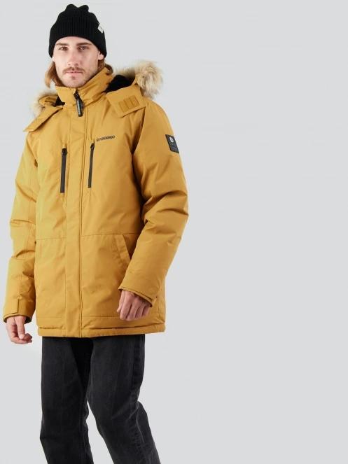 Fundango Spirit Parka Jacket herren wintermantel gelb 5