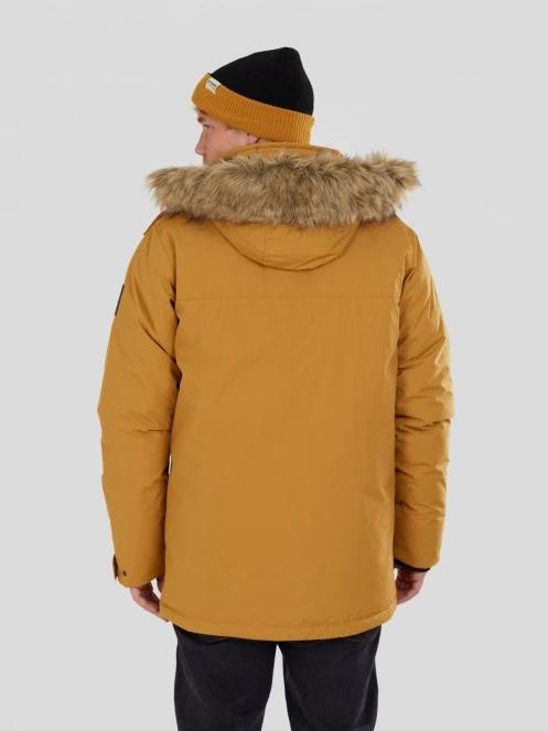 Fundango Spirit Parka Jacket herren wintermantel gelb 3
