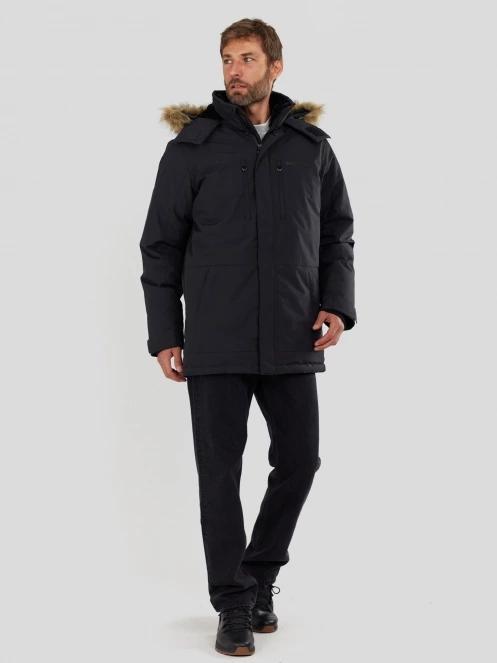 Fundango Spirit Parka Jacket herren wintermantel Schwarz 4