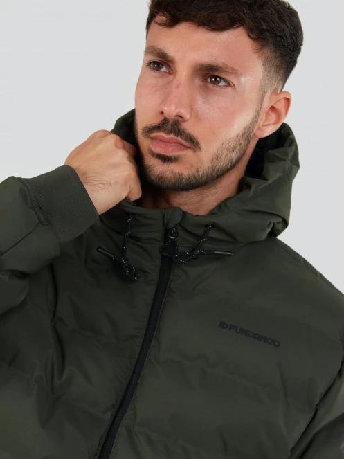 Fundango Patriot Padded Jacket herren gesteppt übergangsjacke oliv 5