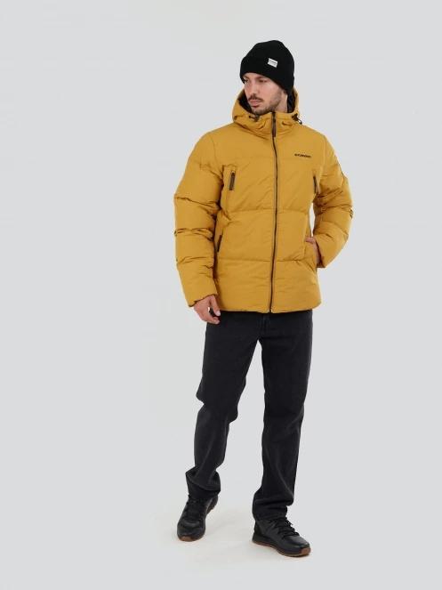 Fundango Ewan Puffer Jacket herren übergangsjacke gelb 4