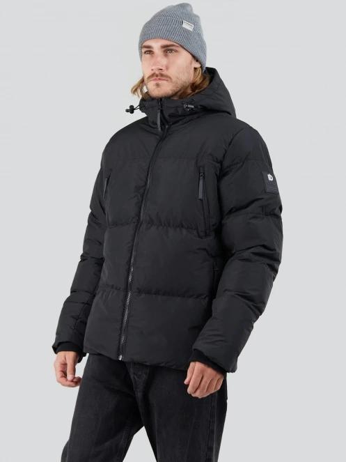 Fundango Ewan Puffer Jacket herren übergangsjacke Schwarz 2