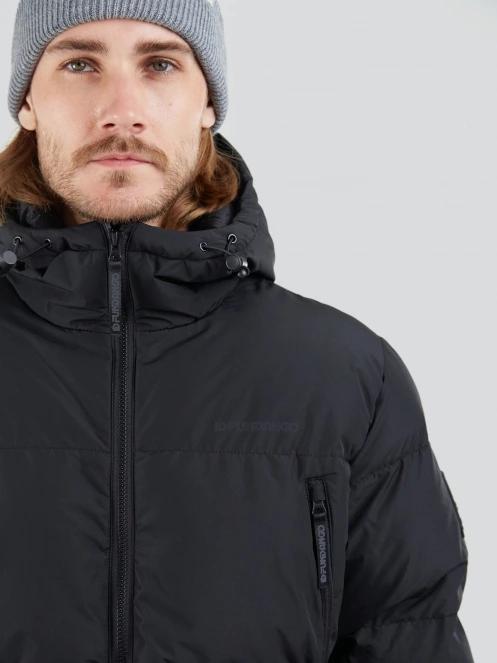 Fundango Ewan Puffer Jacket herren übergangsjacke Schwarz 5