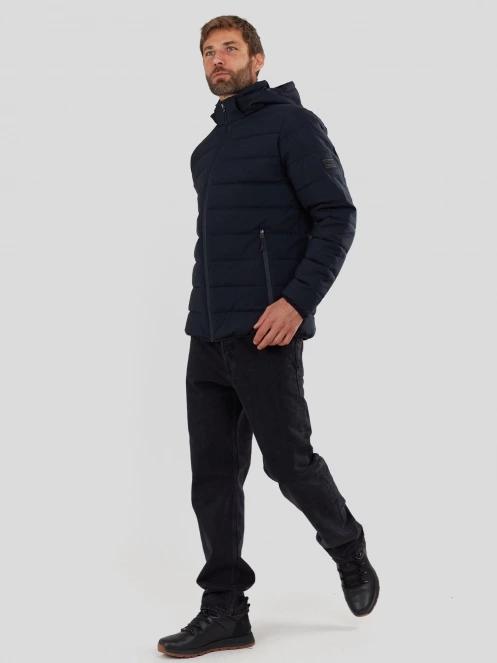 Fundango Hubble Padded Jacket herren gesteppt übergangsjacke dunkelblau 5