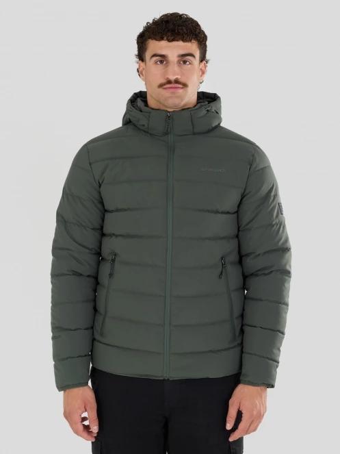 Fundango Hubble Padded Jacket herren gesteppt übergangsjacke Schwarz 2