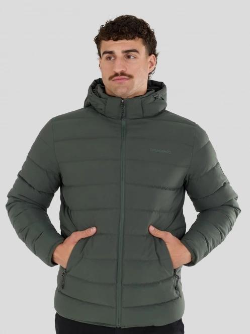 Fundango Hubble Padded Jacket herren gesteppt übergangsjacke Schwarz 6