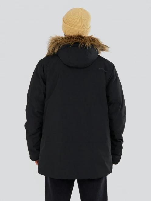 Fundango Venture Parka Jacket herren wintermantel Schwarz 3